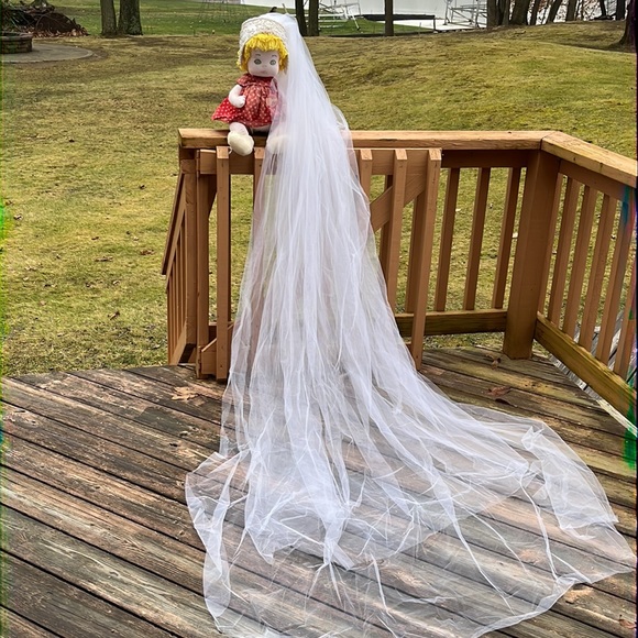 Vintage 50’s-60’s Bianchi double tulle veil - Picture 5 of 10